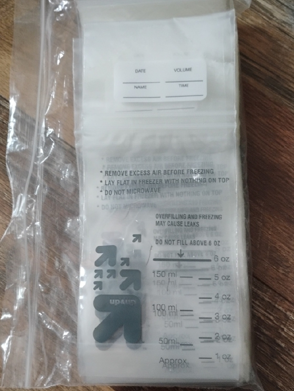 Up & Up Brand Breast milk Storage Bags!